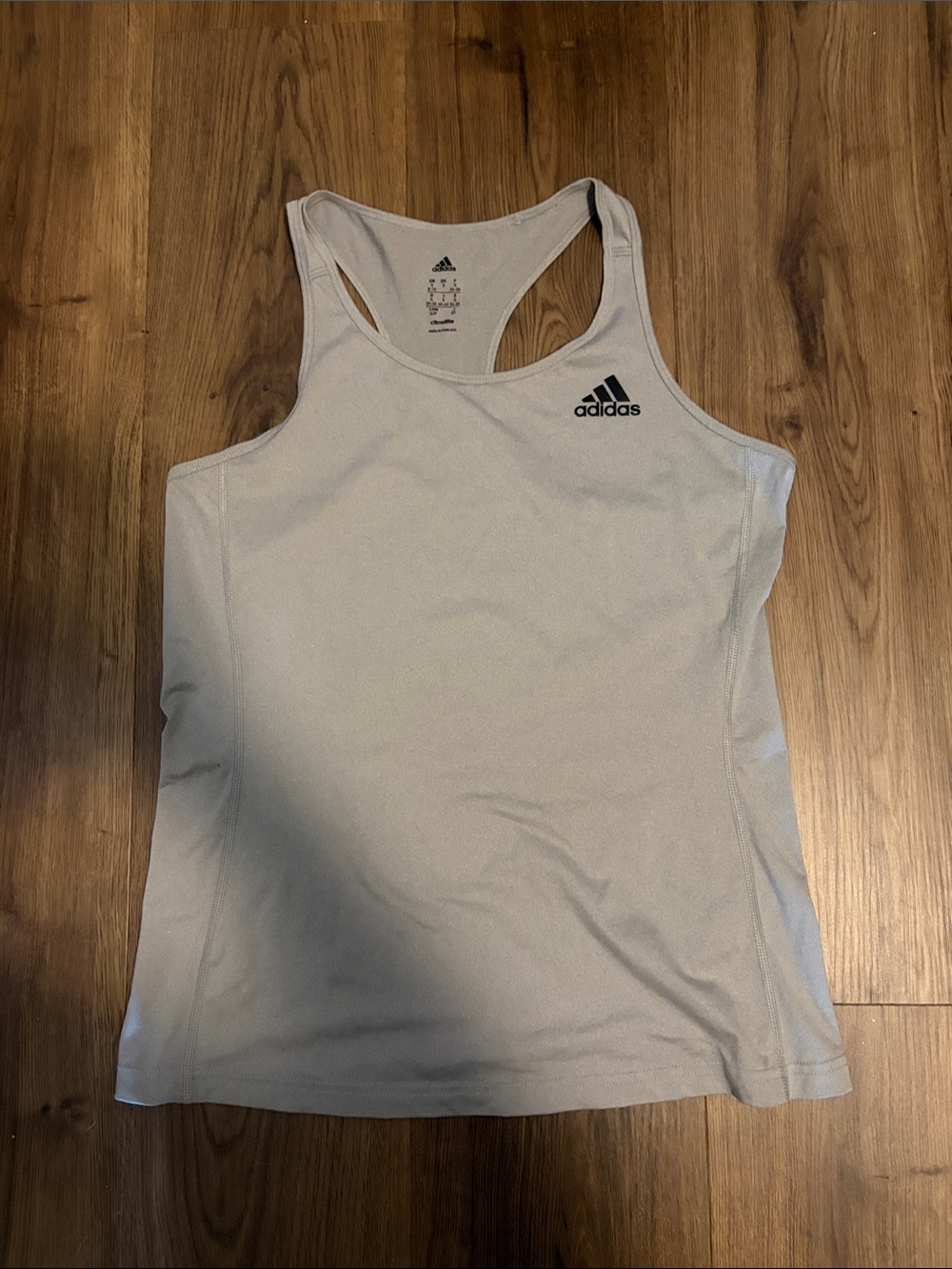 Adidas Grey Women's Racerback Athletic Tank
